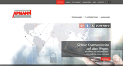 Desktop Screenshot of apmann.net
