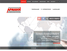 Tablet Screenshot of apmann.net